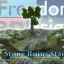 F3D Stone Ruins Stair