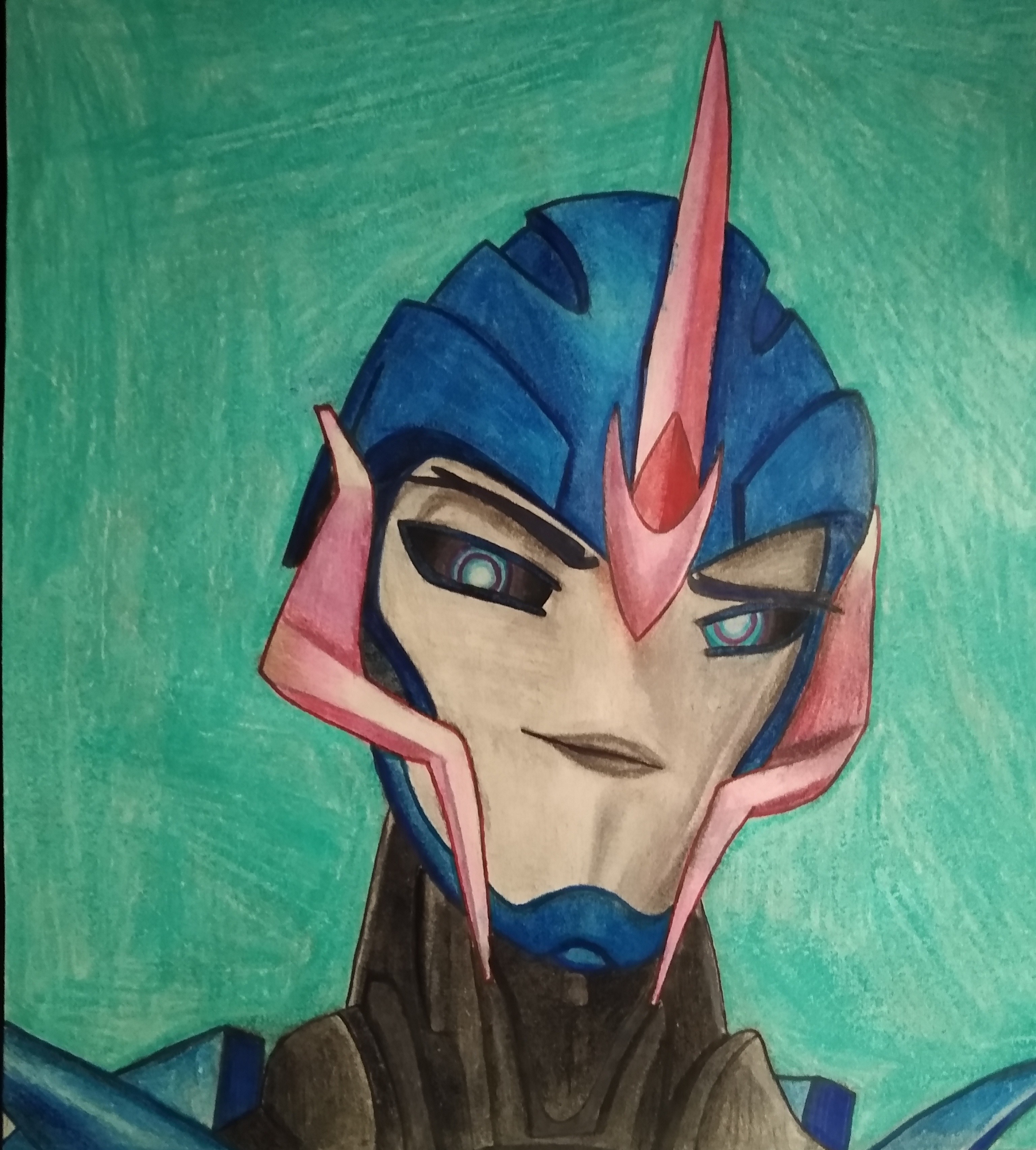 Transformers Prime Arcee portrait by SilverBolt95 on DeviantArt