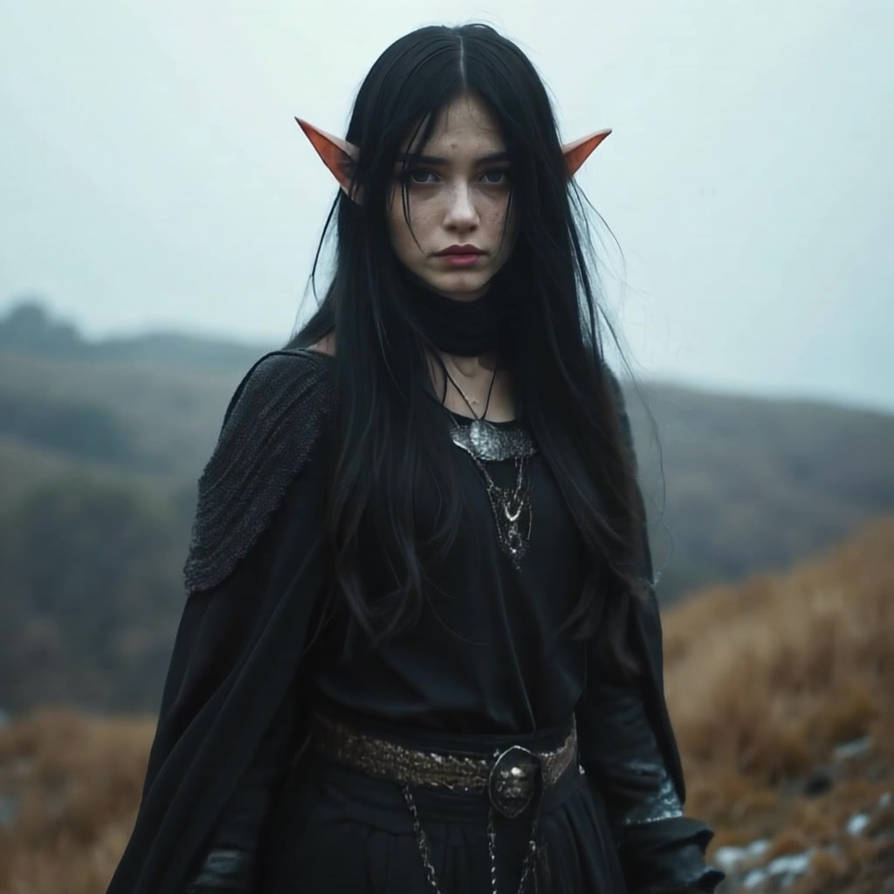 Dark Elf by SandrellaH on DeviantArt