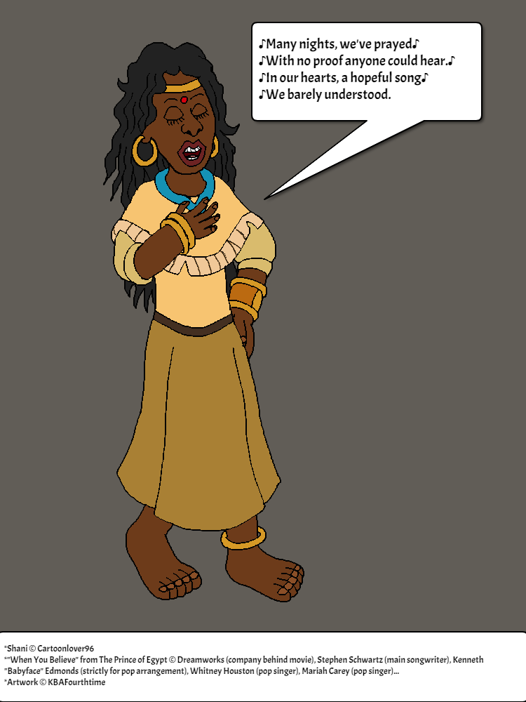 Shani Sings 'When You Believe' by KBAFourthtime on DeviantArt