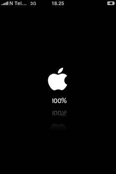 iPhone Battery Apple Logo