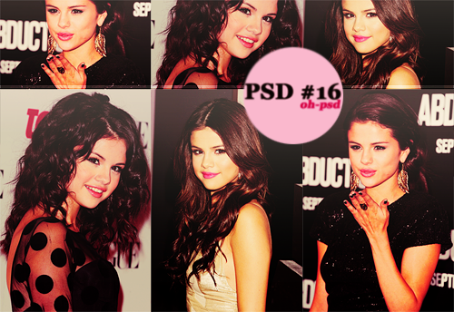 Selena Gomez PSD