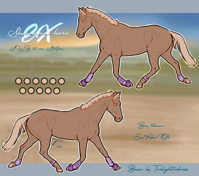 spirit horse drawing base