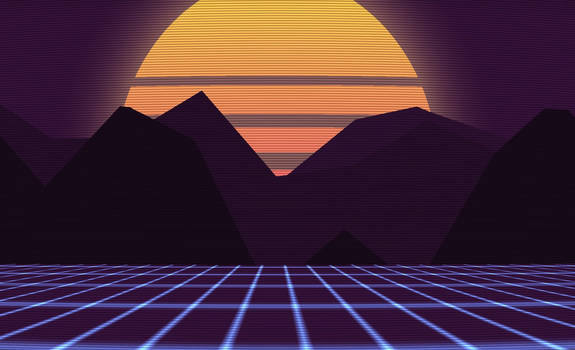 Outrun Scene