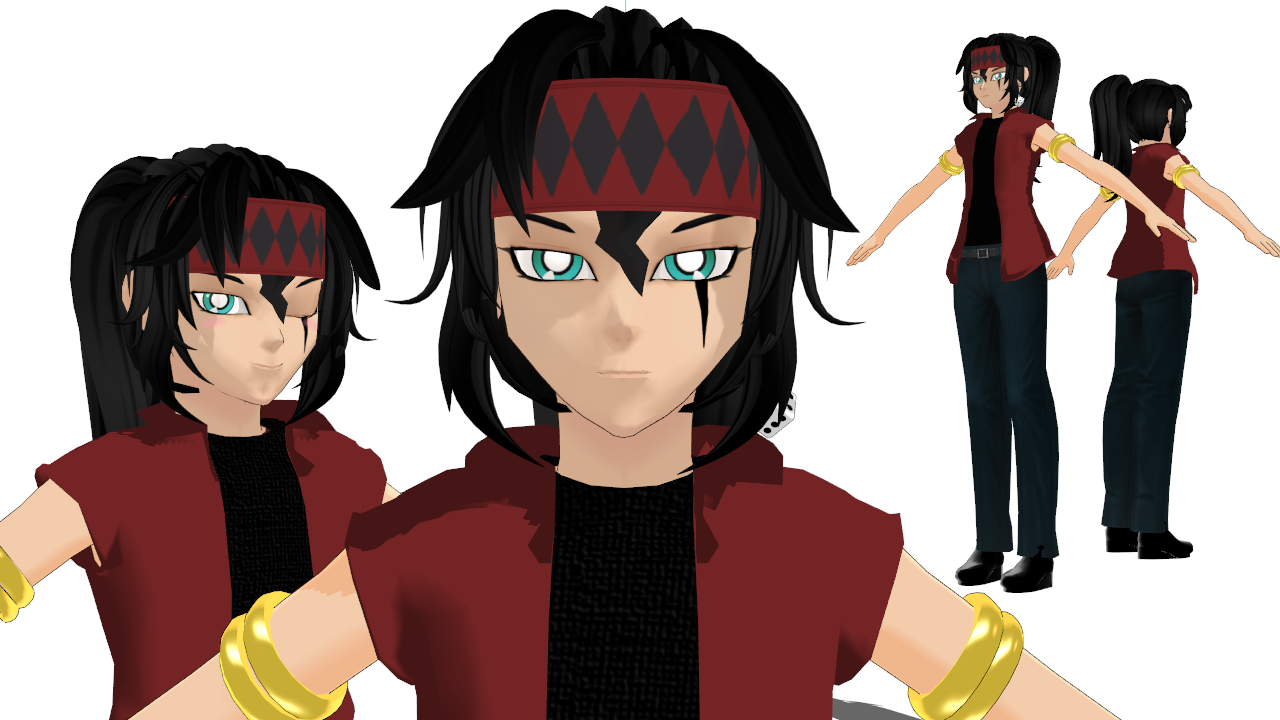 Ryuji Otogi / Duke Devlin MMD Model Preview by esperjester on DeviantArt