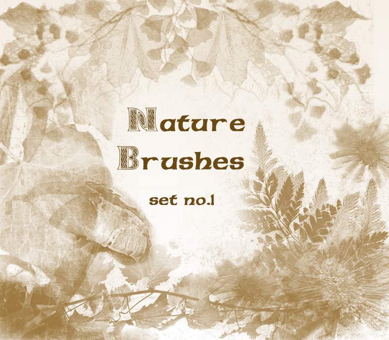 Nature Brushes set.1