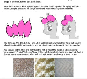 Mlp Tail And Mane - MLP Sewing Pattern PDF, de Prolisok