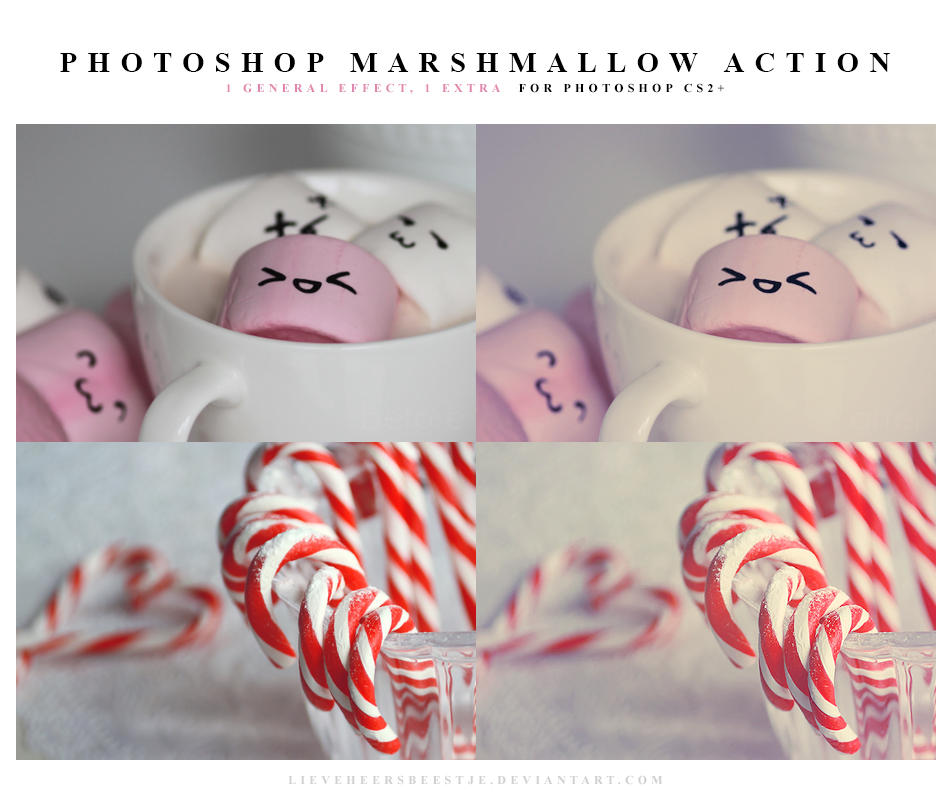 photoshop marshmallow actions by