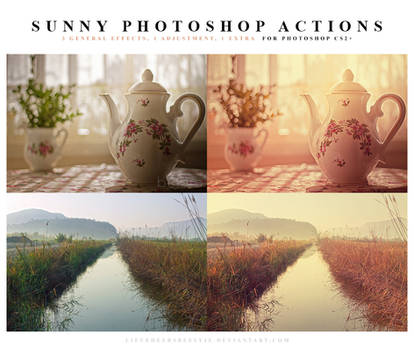 Photoshop Actions Sunny