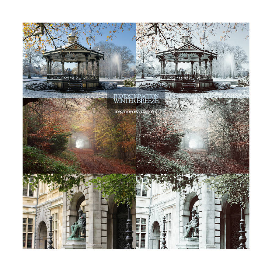 Photoshop Winter breeze Action by meganjoy