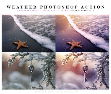 Weather Photoshop Action