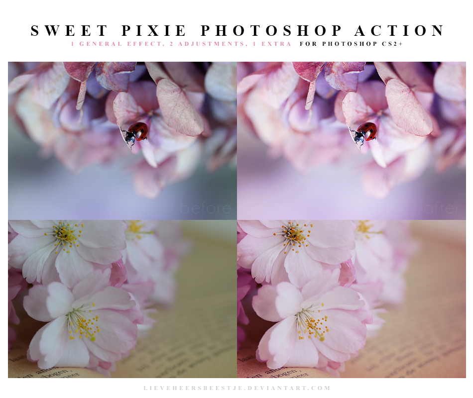 Sweet pixie Photoshop Action