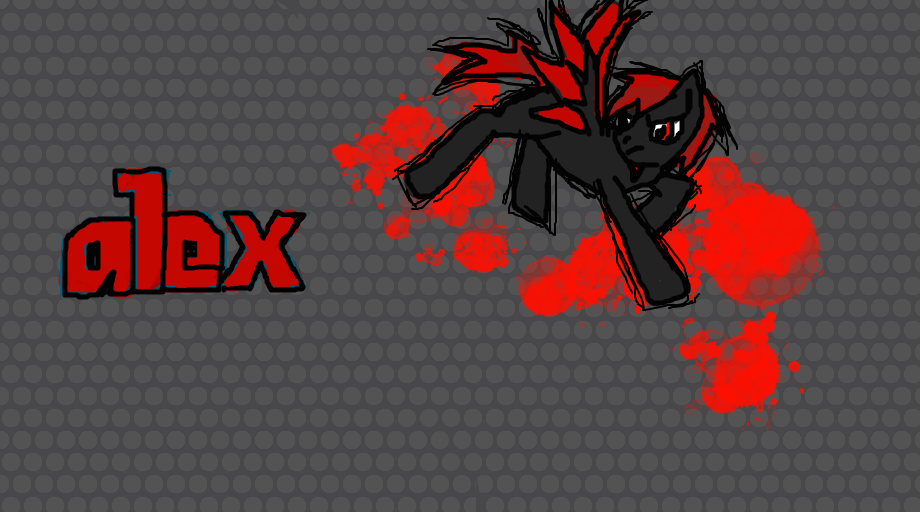 Alex Fighting is Magic by saskianaDarkLink on DeviantArt