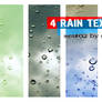 4 rain textures - set 2