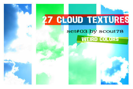 cloud textures - set 3 by scout78 on DeviantArt