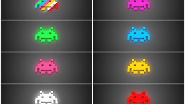 Space Invaders Lights