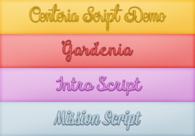 Font Pack 12