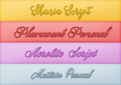 Font Pack 13