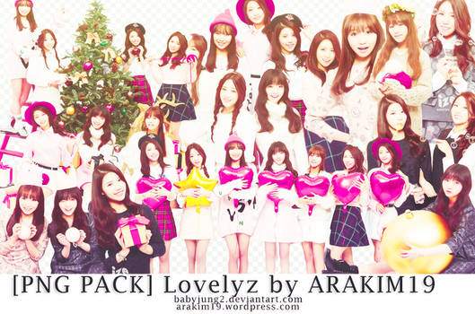 [PNG PACK] LOVELYZ FOR IZE MAGAZINE BY ARAKIM19