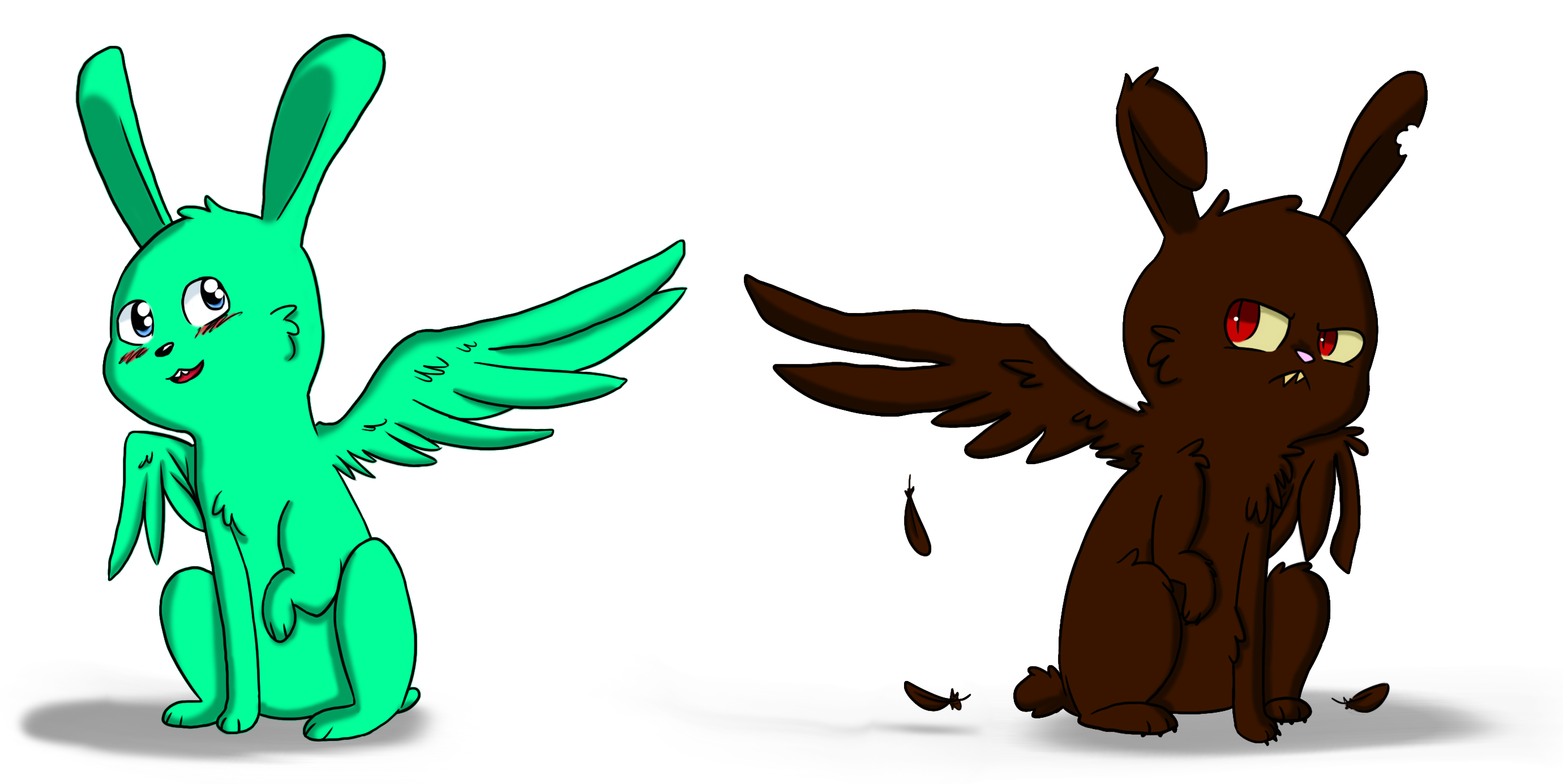 Flying Rabbit Deviantart Flying Bunnies by etcgirlsstuff on DeviantArt