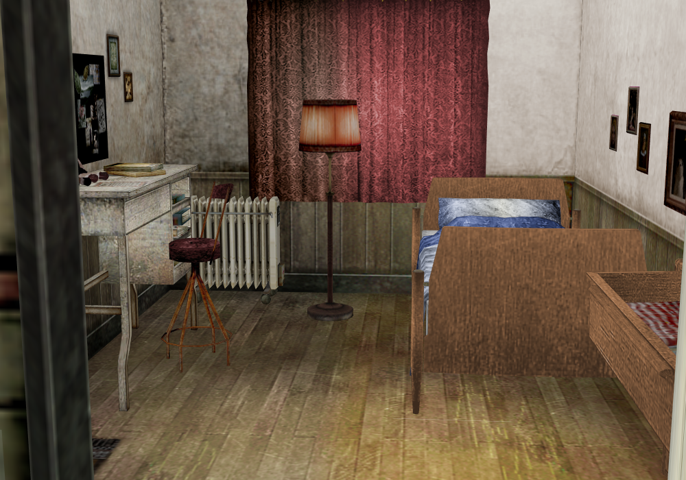 Silent Hill - Heather's Room DL (+ texture edit)