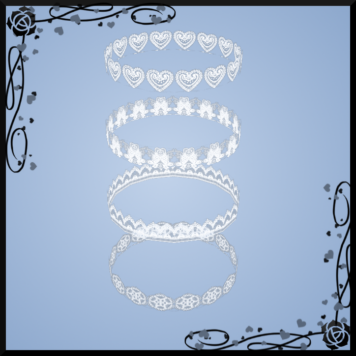 Lace Chokers DOWNLOAD by Reseliee on DeviantArt