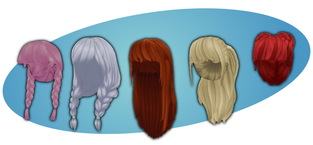 Hair pack 1 DOWNLOAD by Reseliee on DeviantArt