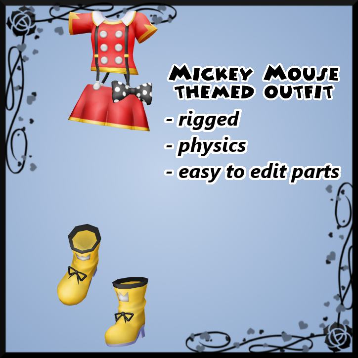 Mickey Mouse Themed Outfit DOWNLOAD