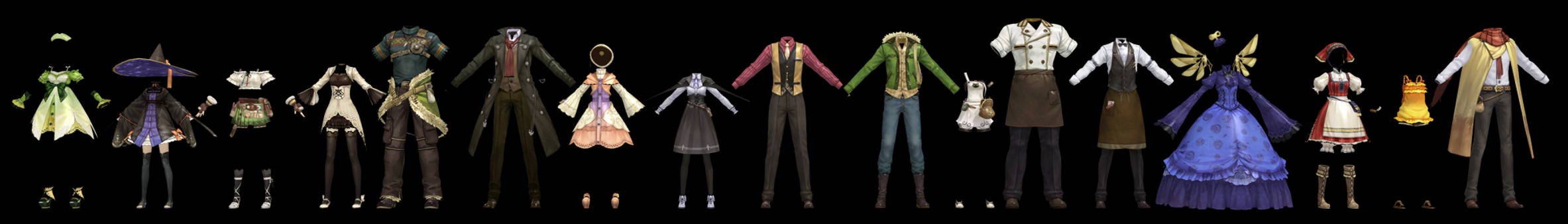 Atelier Clothes Pack 1 DOWNLOAD