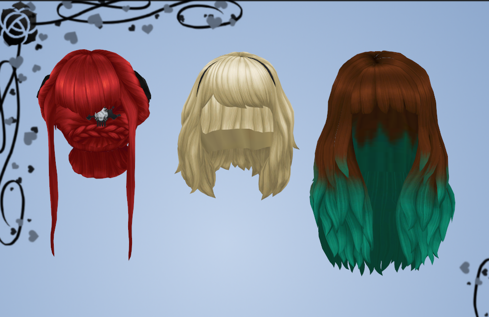 Sims 4 Female hair pack 