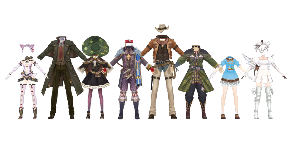 Atelier Clothes Pack 6 