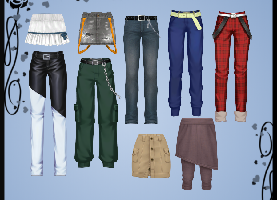 Lower part Pack DOWNLOAD by Reseliee on DeviantArt