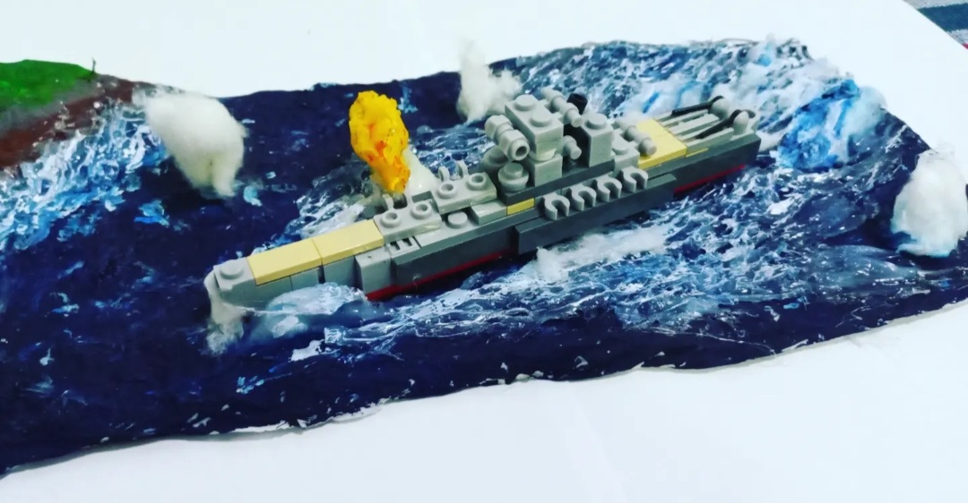 Lego Ijn Yamato model by Naveed117 on DeviantArt