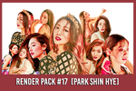 Park Shin Hye [Render Pack #17]