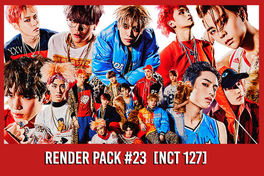 NCT 127 [Render Pack #23]