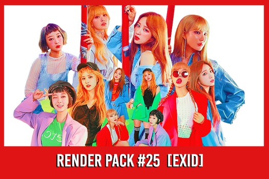 EXID [Render Pack #25]