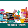 PNG Pack #7 [Signs]