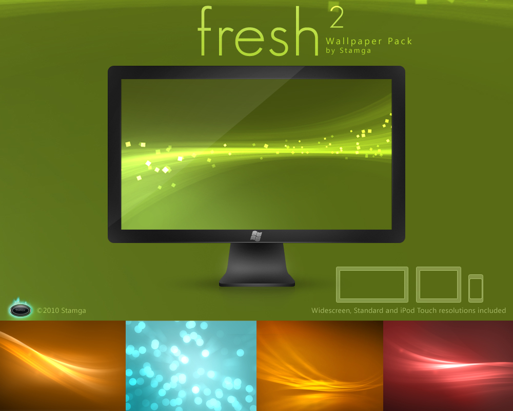 Fresh2 - Wallpaper Pack by Stamga