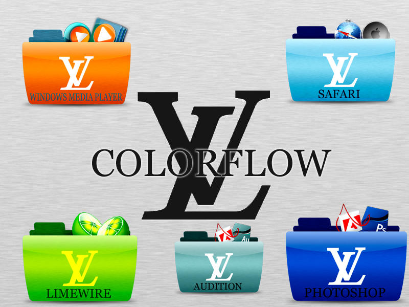 Louis Vuitton Colorflow Icons by FreddyBOfficial on DeviantArt