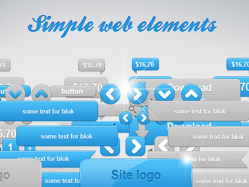 simple web elements