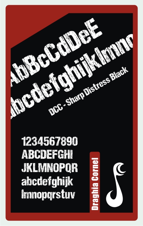 DCC - Sharp Distress Black otf
