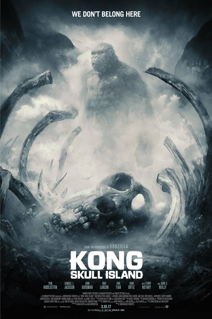 Кинг конг черепа 2017