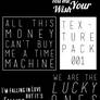 Random Text Textures Pack 001