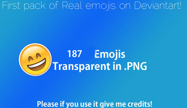 Emojis render Pack | First on DeviantArt!