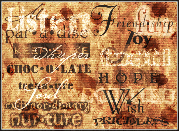 Words I