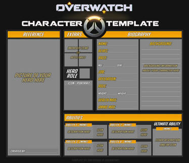 Overwatch Original Hero Template