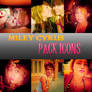 Pack Icons Miley Cyrus