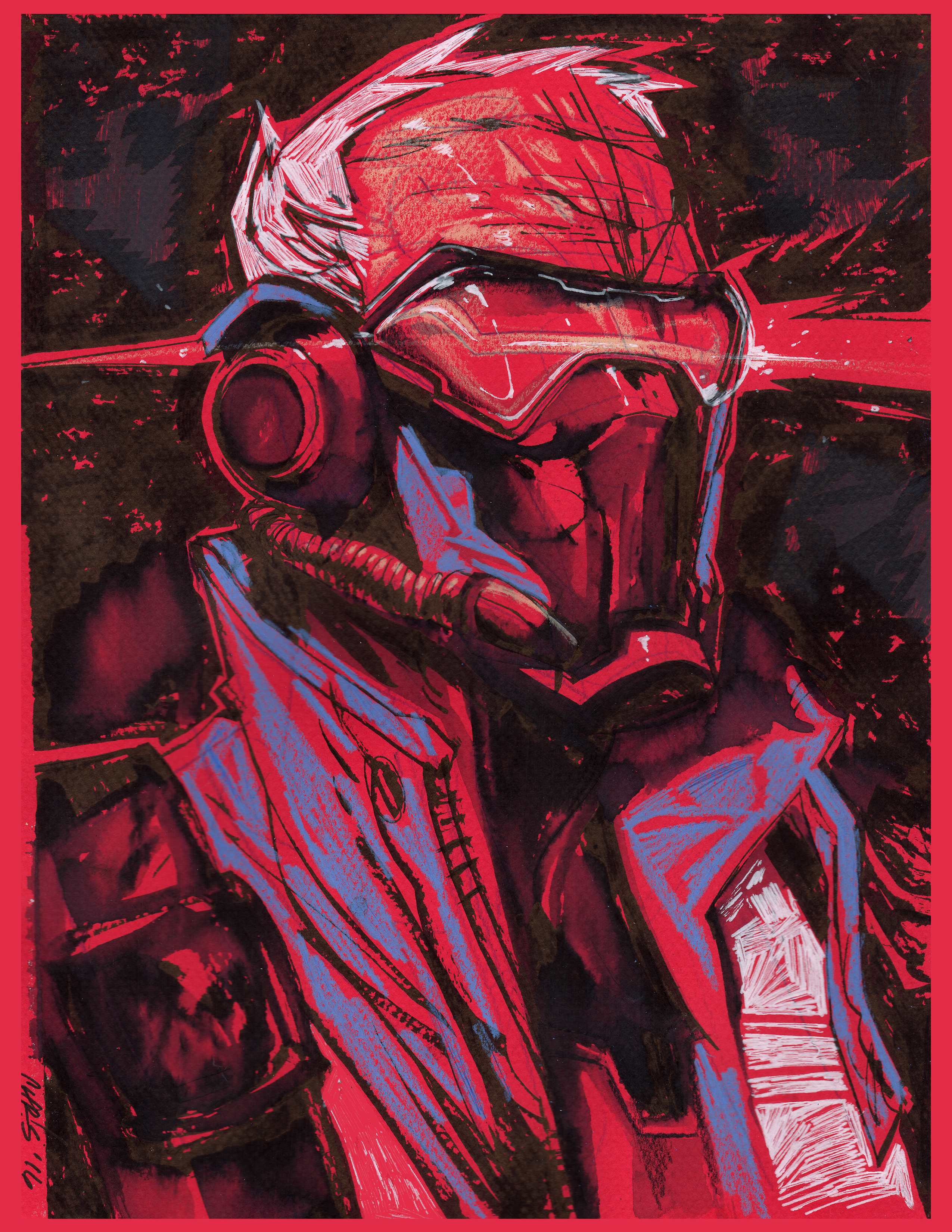 Soldier76 RED