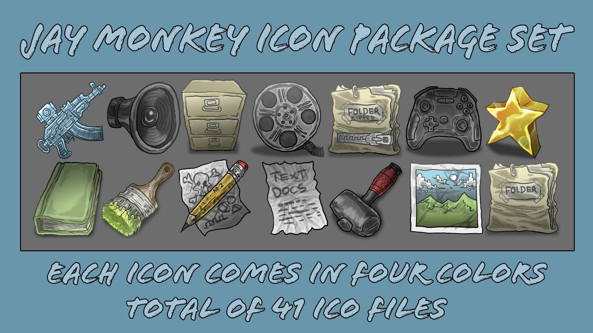 Jays Custom Icon Package Set - Free Content - by JayM0nkey on DeviantArt