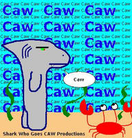 shark Who Goes Caw